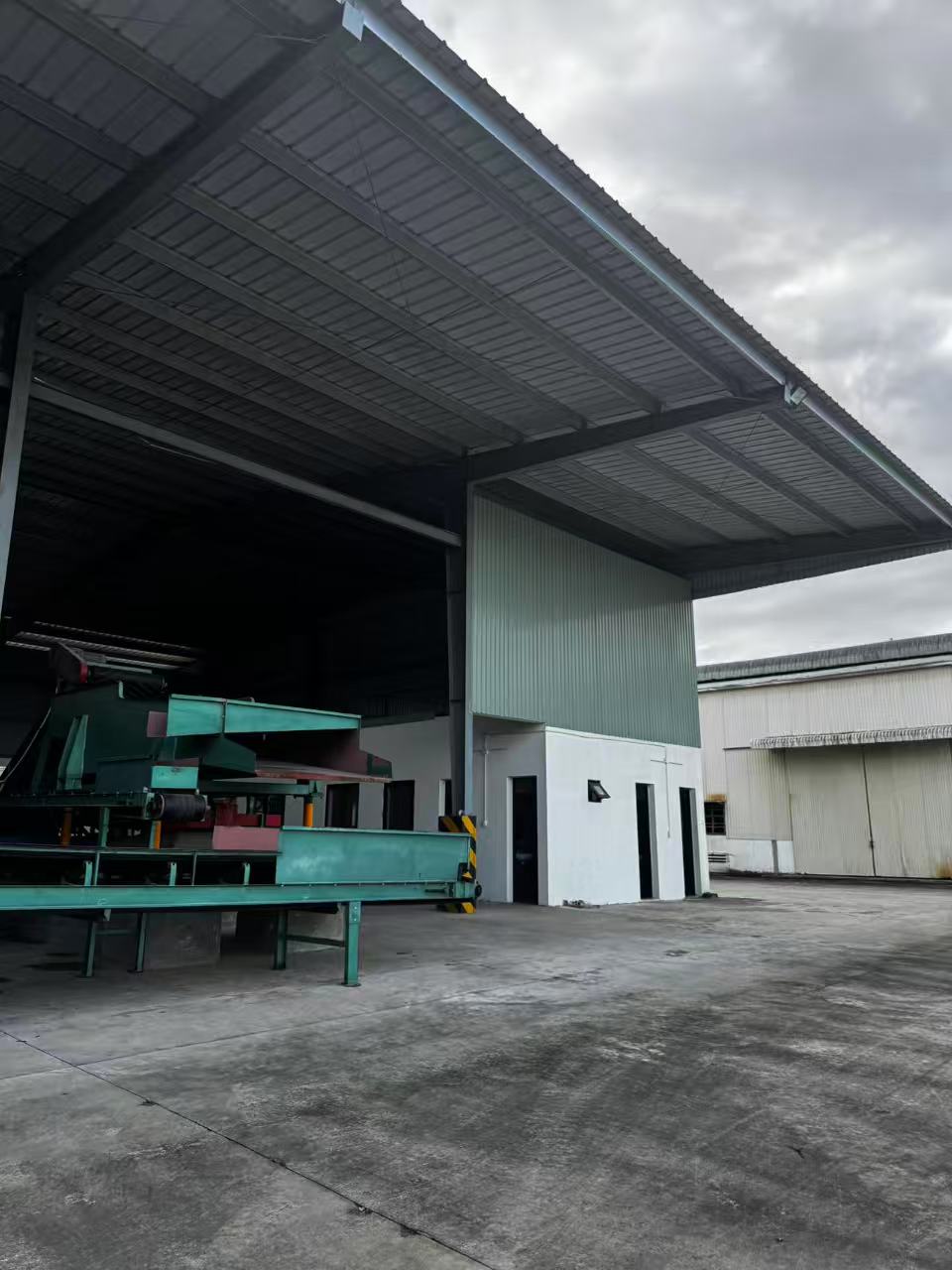 Industrial timber yard